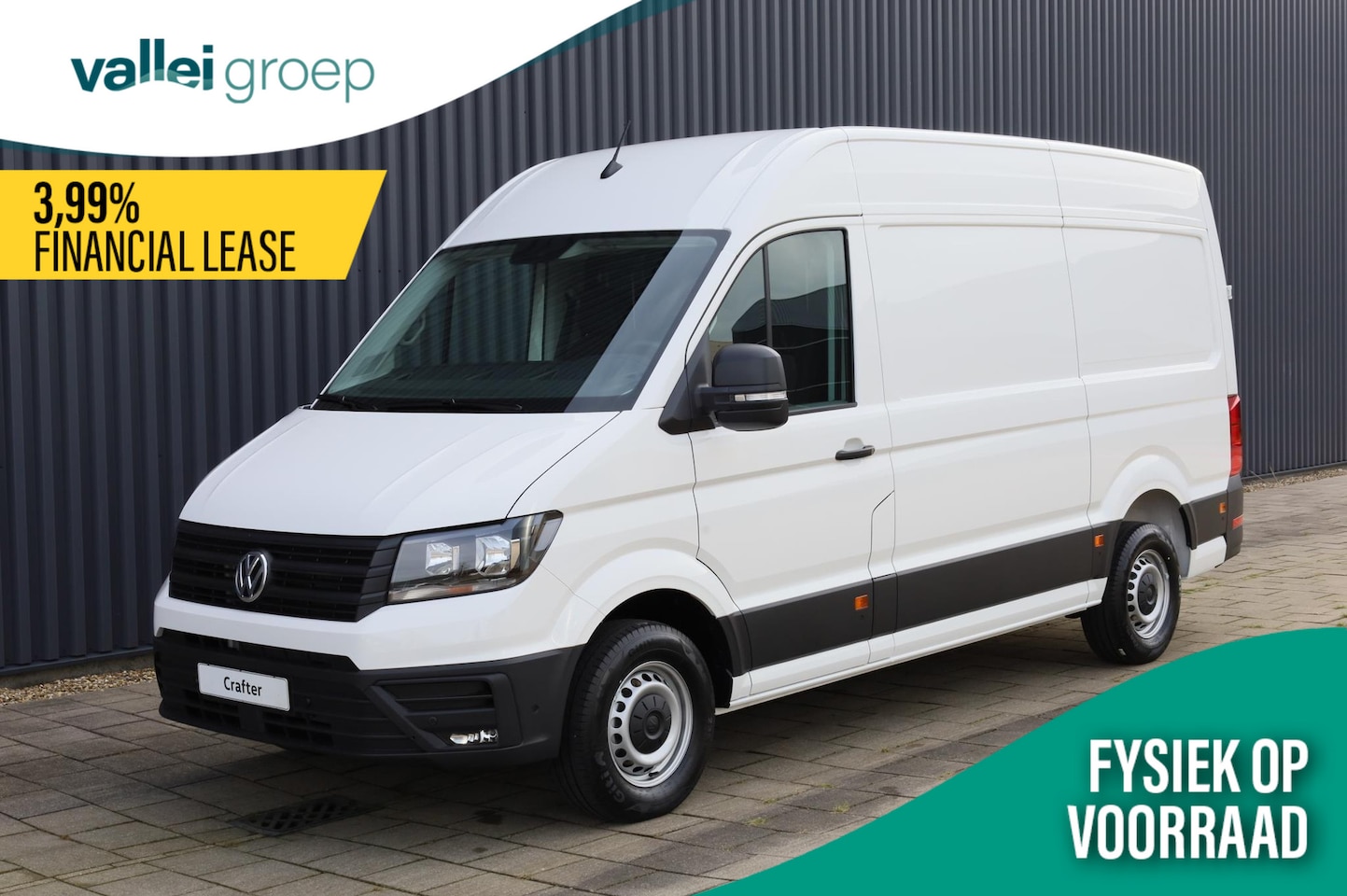 Volkswagen Crafter - 2.0 TDI EU6 140PK Trendline L3 GVW 3.0T | Airco | Cruise Control | Parkeersensoren voor/ac - AutoWereld.nl