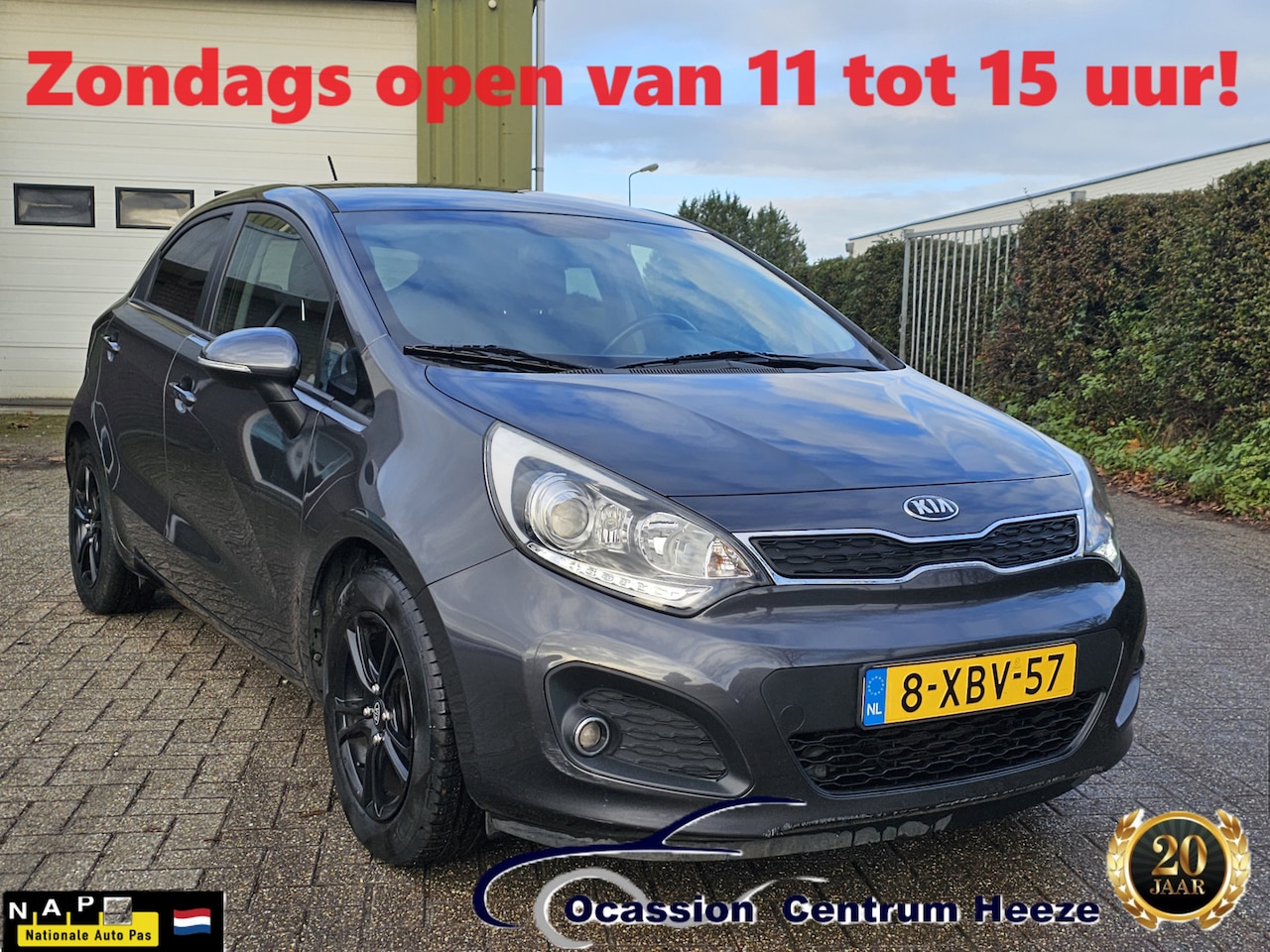 Kia Rio - 1.2 CVVT World Cup +, Leder! Lm Velgen! Apk 9-2025! Zondag OPEN! - AutoWereld.nl