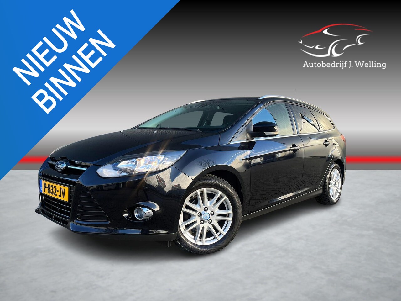 Ford Focus Wagon - 1.0 EcoBoost Titanium tr.haak / nw distributie - AutoWereld.nl