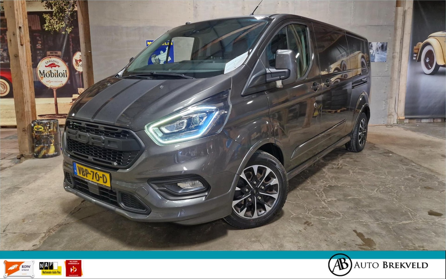 Ford Transit Custom - 310 2.0 TDCI L2H1 Sport 170PK AUTOMAAT EURO 6 | RIJKLAAR | Navi | Camera | Stoel verw. | L - AutoWereld.nl