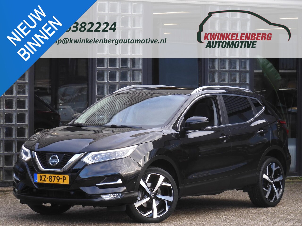 Nissan Qashqai - 1.2 TEKNA/ PANORAMADAK/ 360°CAMERA - AutoWereld.nl