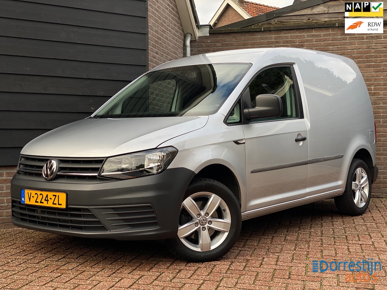 Volkswagen Caddy - 2.0 TDI L1H1 BMT Euro6/Trekhaak/Airco/Tussenschot volledig - AutoWereld.nl