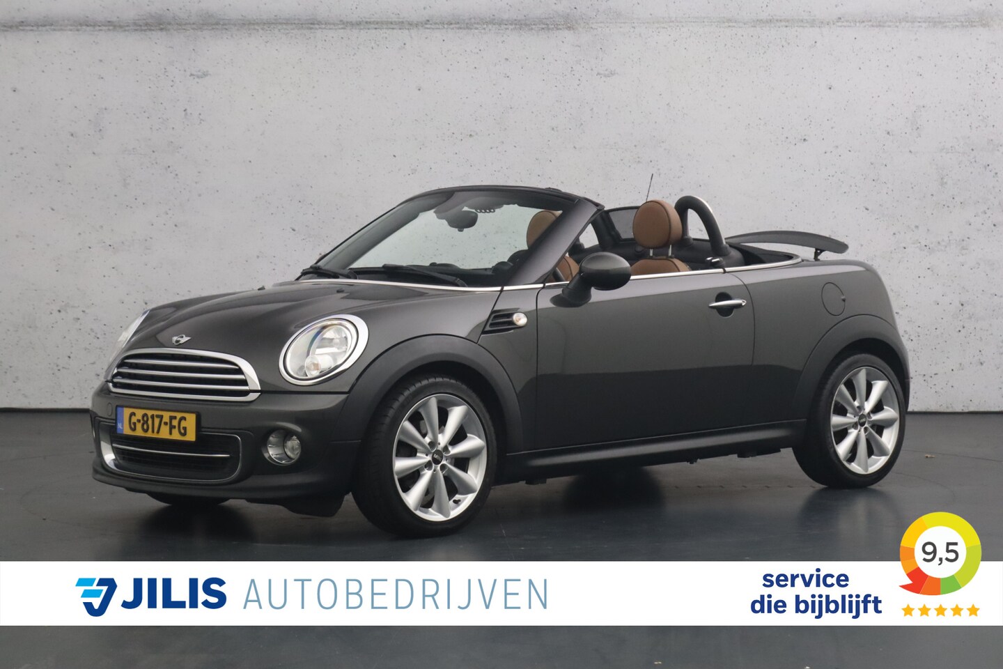 MINI Roadster - Mini 1.6 Cooper | Cabrio | Elektrisch bedienbare kap | Parkeersensoren | Verwarmde stoelen - AutoWereld.nl