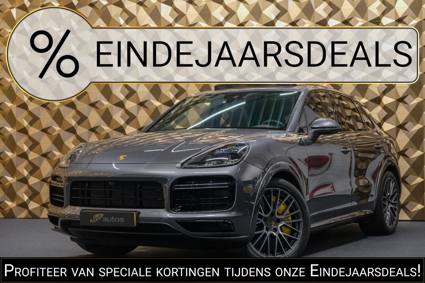 Porsche Cayenne - Turbo S 4.0 V8 680pk E-Hybrid Panoramadak *BTW* Keramisch Luchtvering Trekhaak NLauto 1e e - AutoWereld.nl