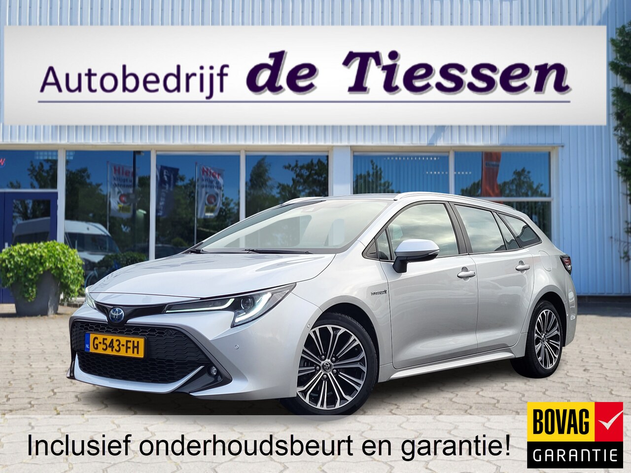 Toyota Corolla Touring Sports - 1.8 Hybrid Business Intro 1.8 Hybrid Business Intro, 17" LM velgen, Stoelverw, Clima, Rijklaar met beurt & garantie! - AutoWereld.nl