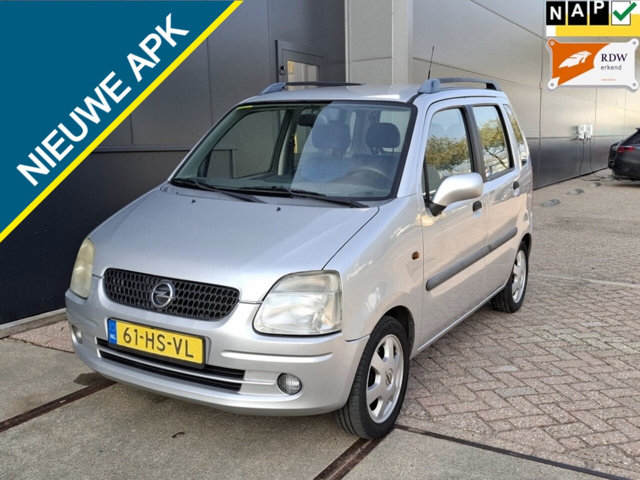 Opel Agila - 1.2-16V Elegance 5D Hoge Instap Nw APK - AutoWereld.nl