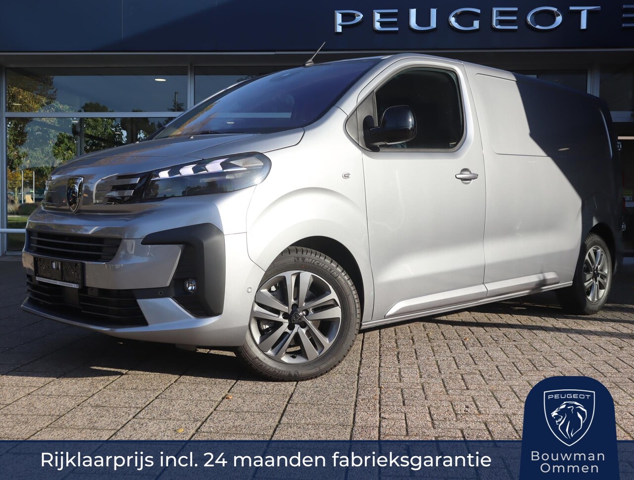 Peugeot Expert - GB L2 BlueHDi 145pk EAT8 automaat, Rijklaarprijs, Navigatie Adaptieve cruise control Licht - AutoWereld.nl