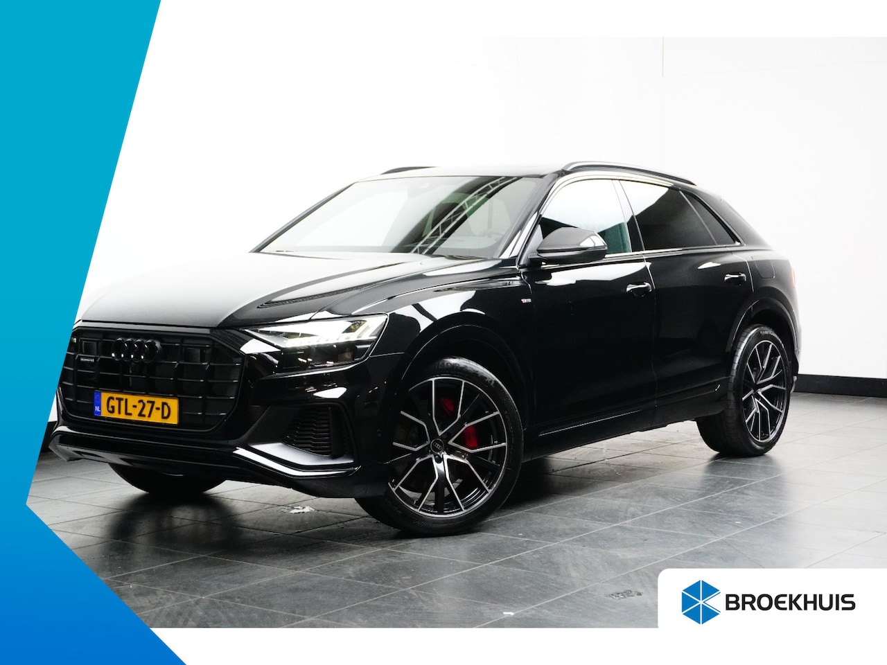 Audi Q8 - 60 TFSI e 462 pk quattro Pro Line S Competition | Valcona | Panoramadak | Carbon | HUD | V - AutoWereld.nl