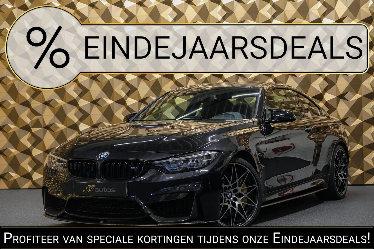 BMW 4-serie Coupé - M4 Competition 450pk Keramisch Carbon dak Performance stuur 20" LMV Navigatie Leder Full l - AutoWereld.nl