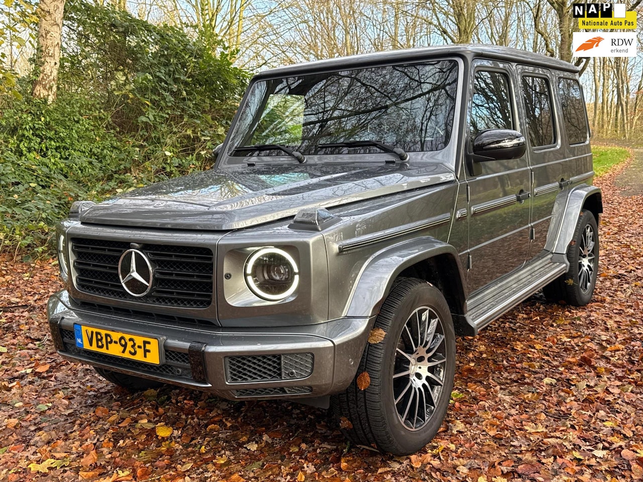 Mercedes-Benz G-klasse - 350 D Grijs kenteken BTW auto zeer mooie staat - AutoWereld.nl