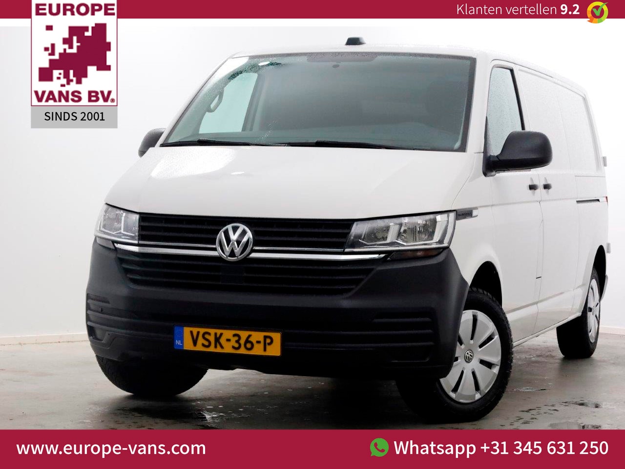 Volkswagen Transporter - T6.1 2.0 TDI 110pk Lang 2x Schuifdeur/Airco/Navi 12-2022 - AutoWereld.nl