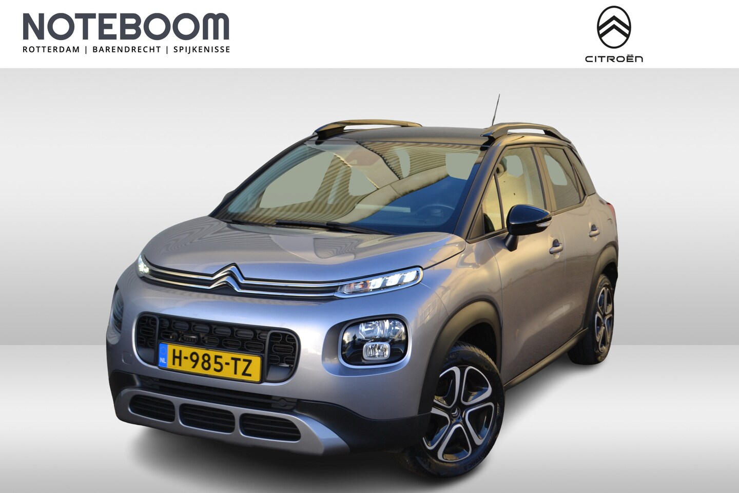 Citroën C3 Aircross - 1.2 PureTech S&S Feel I NAVIGATIE I TREKHAAK I 110 PK I PARKEERSENSOREN ACHTER I ZWART DAK - AutoWereld.nl