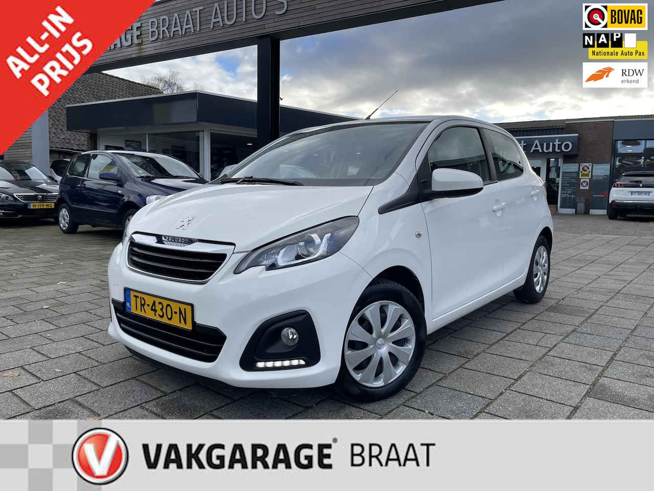 Peugeot 108 - 1.0 l AIRCO l BLUETOOTH l RIJKLAAR! - AutoWereld.nl