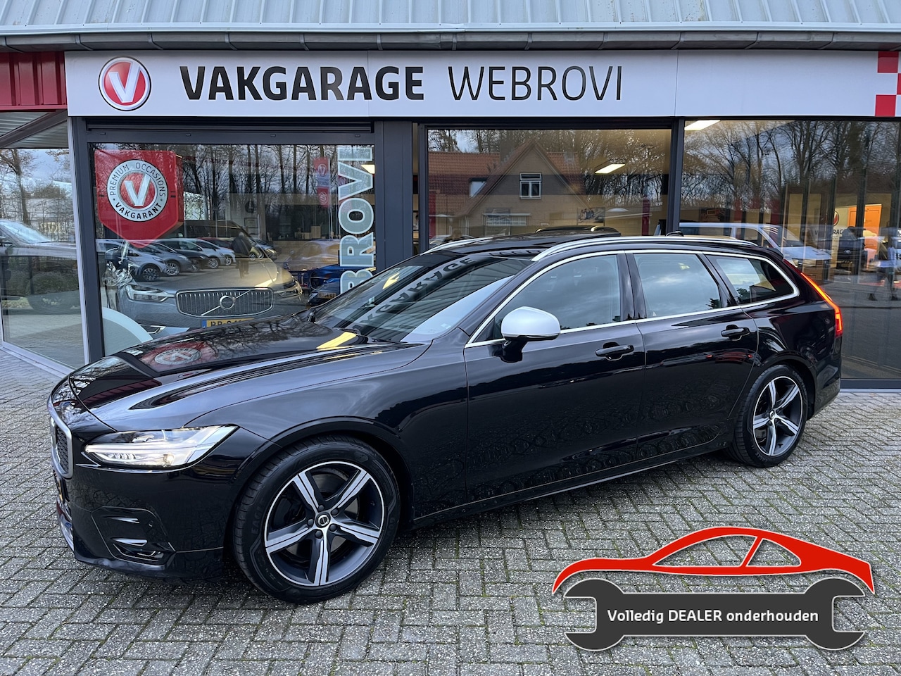 Volvo V90 - 2.0 T4 Business Sport Luxury Line Polestar - AutoWereld.nl