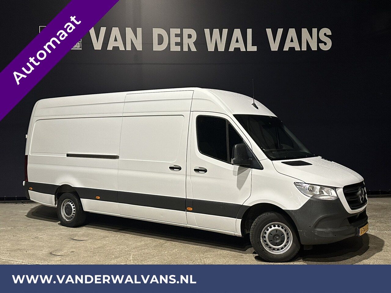 Mercedes-Benz Sprinter - 317 CDI 170pk 9G-Tronic Automaat L3H2 Fabrieksgarantie Euro6 Airco | Camera | Navigatie Cr - AutoWereld.nl