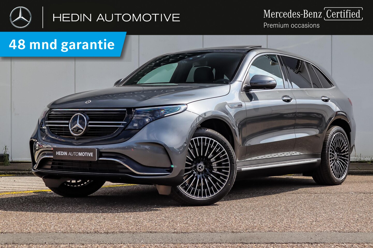 Mercedes-Benz EQC - EQC 400 4MATIC AMG Line | Premium Plus Pakket | Rijassistientiepakket | Trekhaak - AutoWereld.nl