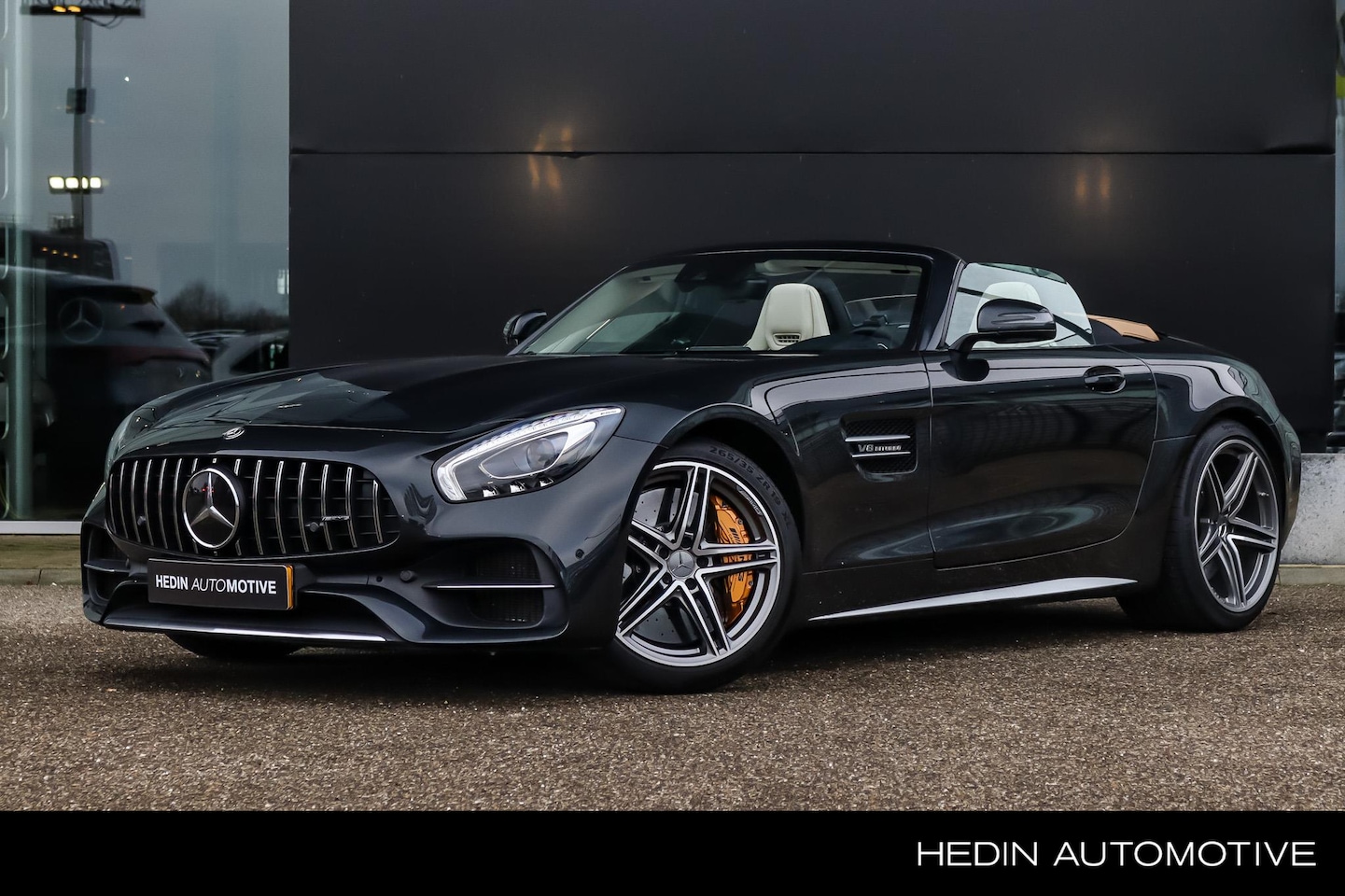 Mercedes-Benz AMG GT Roadster - GT C Automaat | Keramische remmen l Designo | Burmester Audio | AMG Interieurpakket | LED - AutoWereld.nl