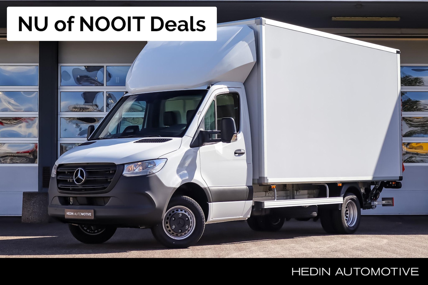 Mercedes-Benz Sprinter - 517 L3 Select Bakwagen | Airco | Zijwind Assistent | LED - AutoWereld.nl