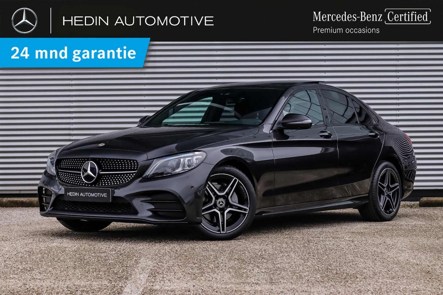 Mercedes-Benz C-klasse - 180 Business Solution AMG Automaat | Business Plus-Pakket |  Panoramadak | Sfeerverlichtin - AutoWereld.nl