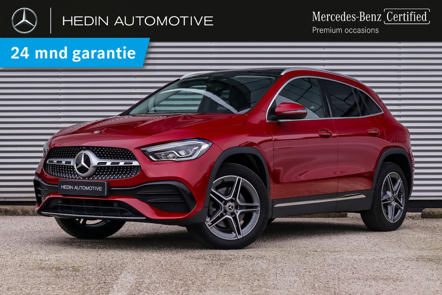 Mercedes-Benz GLA-Klasse - GLA 250e Automaat AMG Line | MANUFAKTUR | Panoramadak | Sfeerverlichting | Parktronic | St - AutoWereld.nl