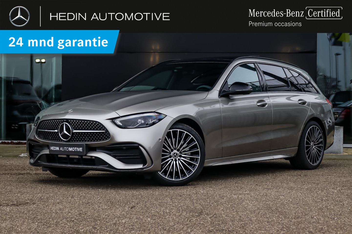 Mercedes-Benz C-klasse Estate - C 180 Automaat AMG Line | Nightpakket | Panoramadak - AutoWereld.nl