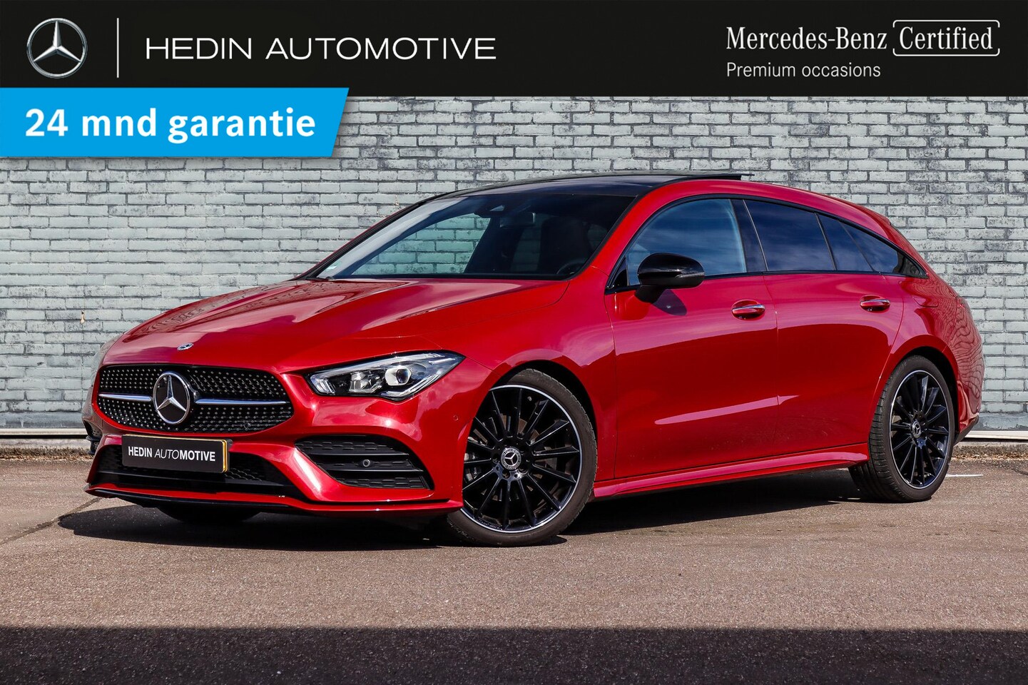 Mercedes-Benz CLA-klasse Shooting Brake - CLA 180 Automaat AMG Line | Premium Pakket | Nightpakket | Panoramadak | LED | Sfeerverlic - AutoWereld.nl