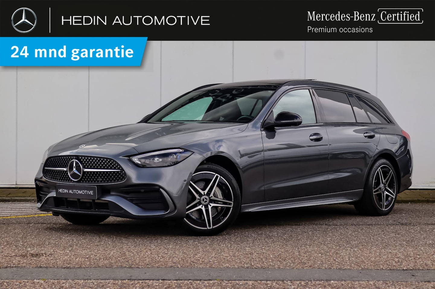 Mercedes-Benz C-klasse Estate - C 300e Automaat AMG Line Limited | Premium Plus Pakket | Nightpakket | Panoramadak | Head- - AutoWereld.nl