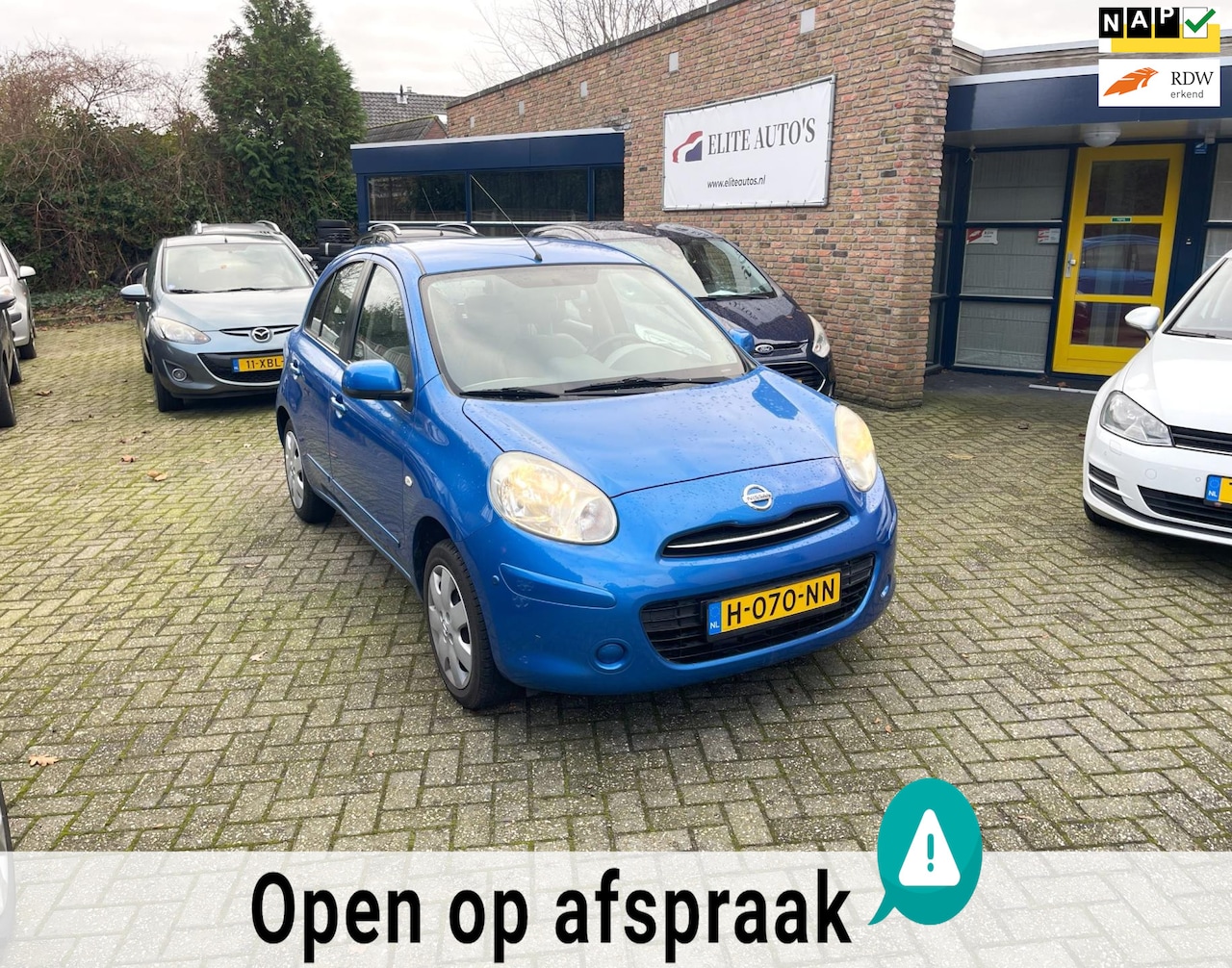 Nissan Micra - /zeer mooie en goed onderhouden/airco/automaat/lage km+nap/apk!! - AutoWereld.nl