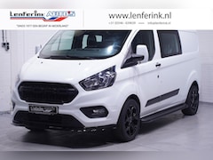 Ford Transit Custom - 2.0 TDCI 130 pk Dubbel Cabine Edition 6-Zits Navi, Camera, 18" LMV, Raptor Grille, Treepla