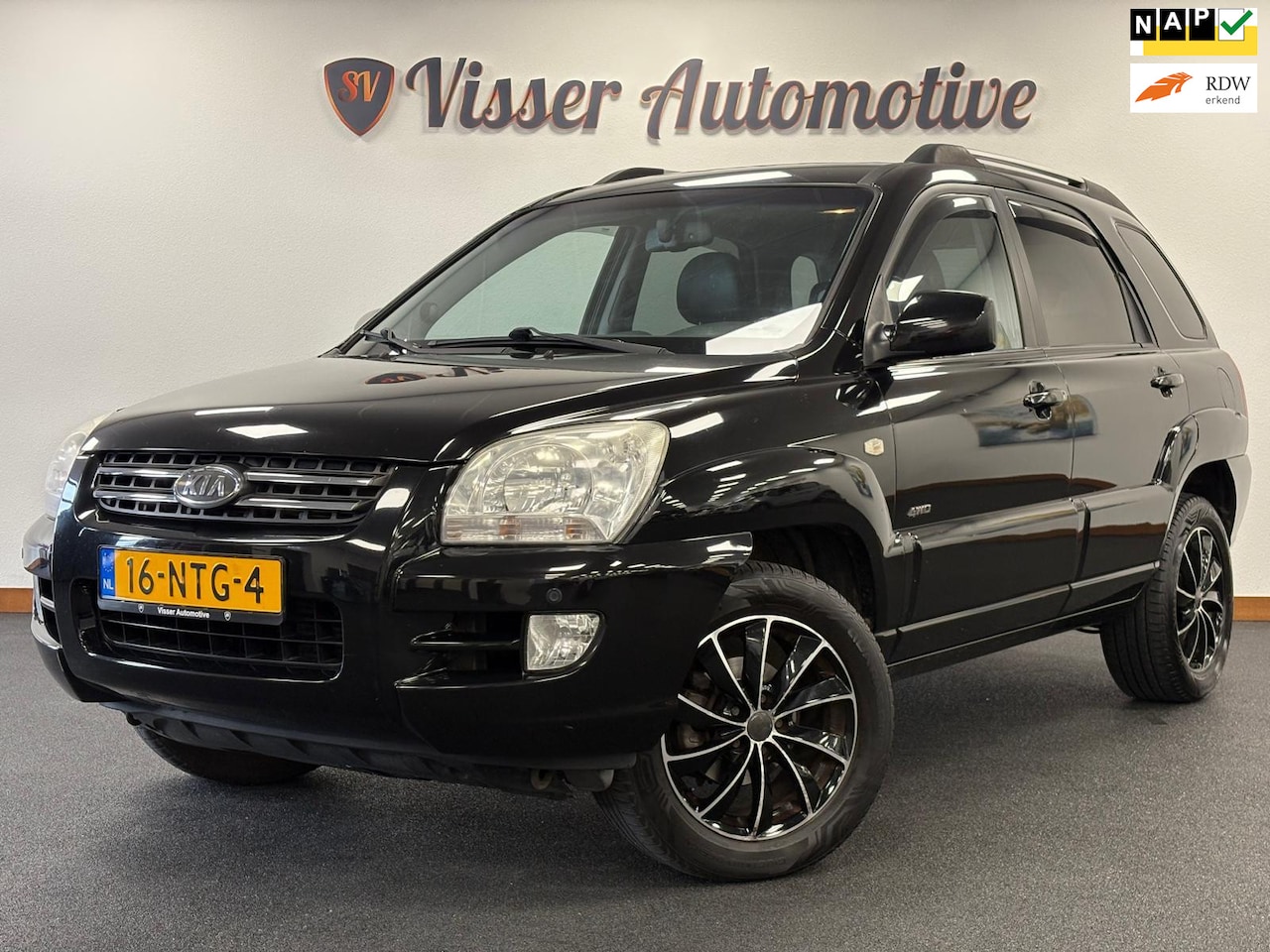 Kia Sportage - 2.7 V6 Adventure 4WD*Automaat*Nederlandse Auto*NAP*Leder*Airco* - AutoWereld.nl