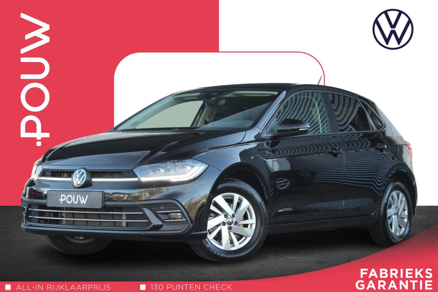 Volkswagen Polo - 1.0 TSI 110pk DSG7 Style | Dodehoek Sensor | LED Matrix Koplampen | Carplay & Android Auto - AutoWereld.nl