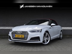 Audi A5 Cabriolet - 40 TFSI Design Pro Line Plus / S-Line / Sportstoelen / Camera / Leder