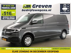 Volkswagen Transporter - 2.0 TDI L2H1 150PK DSG Automaat Airco Camera Carplay Cruise 2xSchuifdeur 3 Persoons LED St