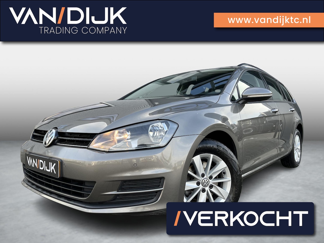 Volkswagen Golf Variant - 1.4 TSI Comfortline Automaat ✓Navigatie ✓Climate ✓Cruise ✓Parkeersensoren ✓Lichtmetaal - AutoWereld.nl