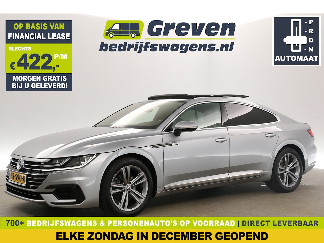 Volkswagen Arteon - 1.5 TSI R-line 150PK Automaat Pano ACC Sfeer Clima Carplay PDC Navi LED Stoelverwarming 18 - AutoWereld.nl