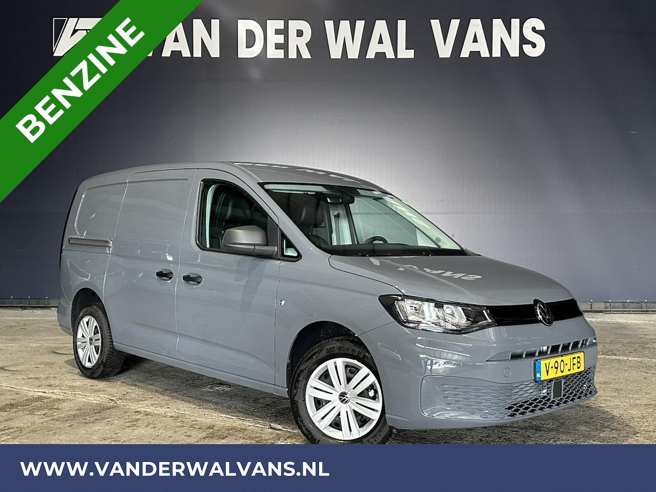 Volkswagen Caddy Maxi - 1.5 TSI 115pk Automaat Benzine motor L2H1 Maxi Fabrieksgarantie Euro6 Airco | Leder | Appl - AutoWereld.nl