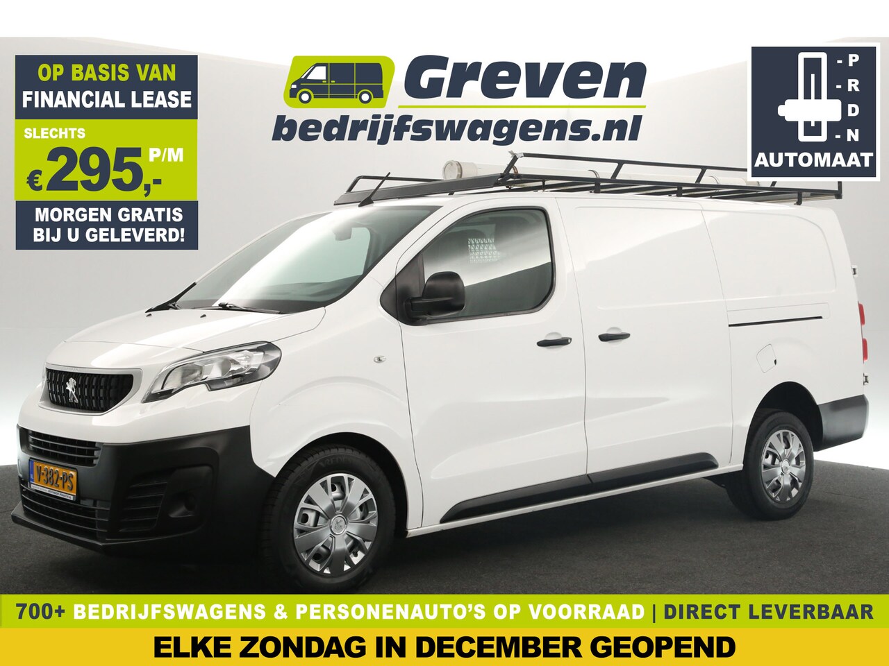 Peugeot Expert - 2.0 BlueHDI L3H1 177PK Automaat Airco Cruise 2xSchuifdeur Imperiaal PDC 3 Persoons Elektrp - AutoWereld.nl