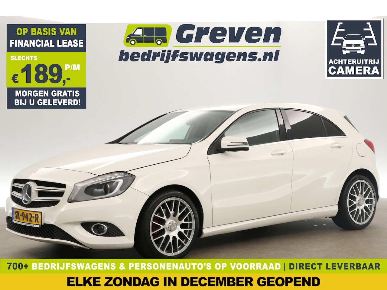 Mercedes-Benz A-klasse - 180 Ambition Airco Camera LED Stoelverwarming 18"LMV - AutoWereld.nl