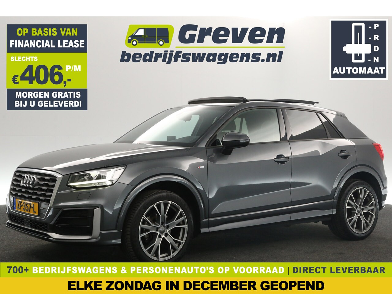 Audi Q2 - 35 TFSI S-line 150PK Automaat Pano Clima Cruise PDC Navi LED 18"LMV Trekhaak - AutoWereld.nl