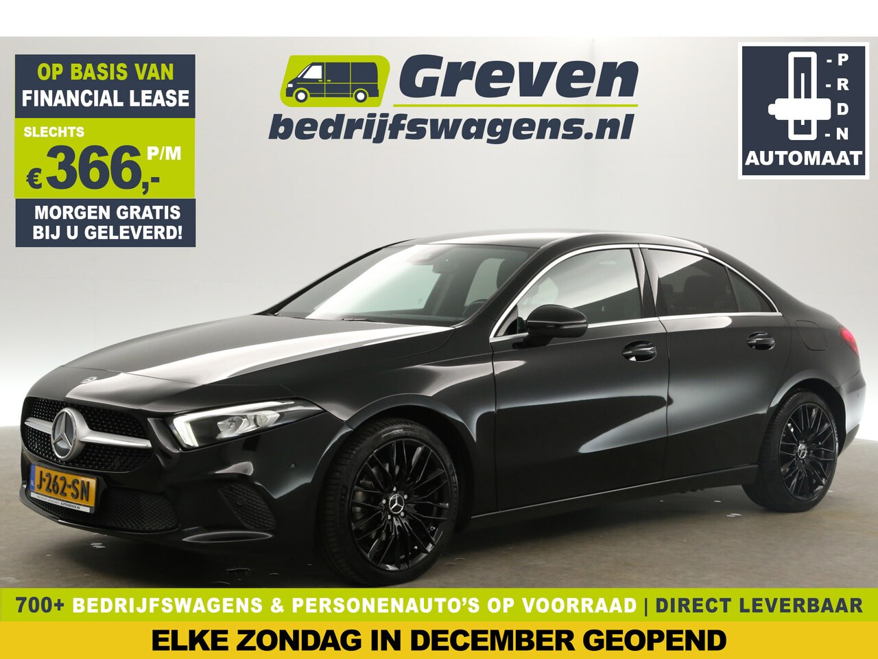 Mercedes-Benz A-klasse - 180 AMG Automaat Clima Cruise Virtual Navi LED PDC Stoelverwarming 18"LMV - AutoWereld.nl