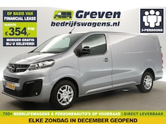 Opel Vivaro - 2.0 CDTI L3H1 145PK Airco Cruise Carplay Parkeersensoren 3 Persoons Elektrpakket Trekhaak