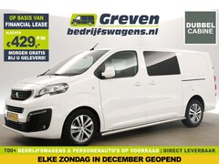 Peugeot Expert - 2.0 BlueHDI L3H1 180PK Automaat | Dubbele Cabine 2xSchuifdeur Airco Camera Carplay Cruise