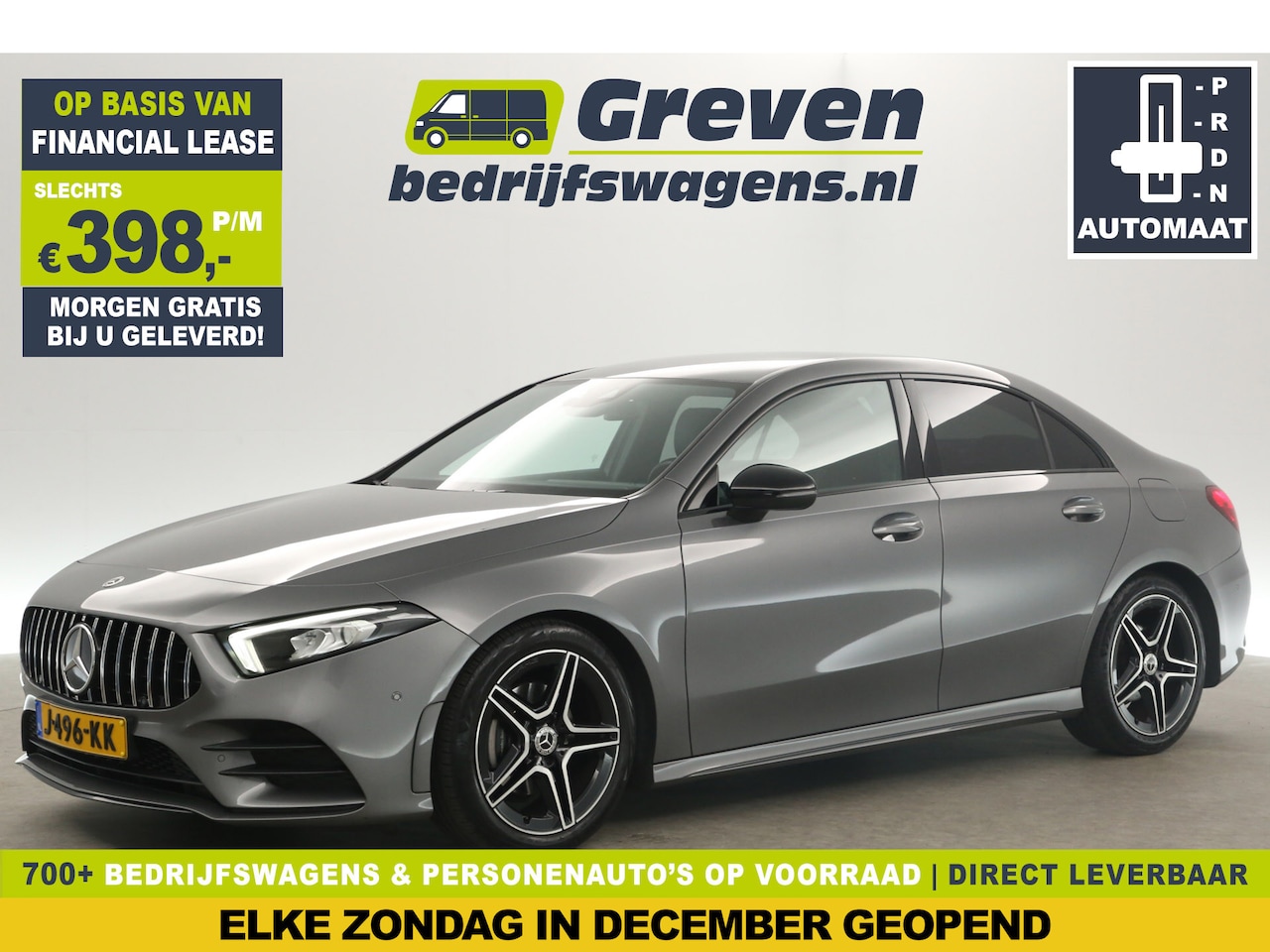 Mercedes-Benz A-klasse - 180 AMG Automaat Sfeerverl. Clima Camera Cruise LED Virtual Navi 18"LMV PDC - AutoWereld.nl