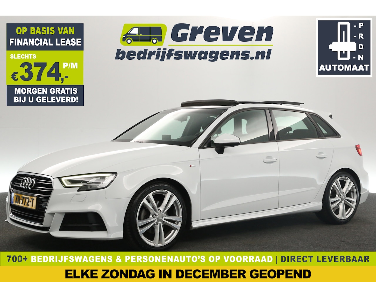 Audi A3 Sportback - 35 TFSI S-line 150PK Automaat Pano Virtual Clima Cruise LED Navi 18"LMV - AutoWereld.nl