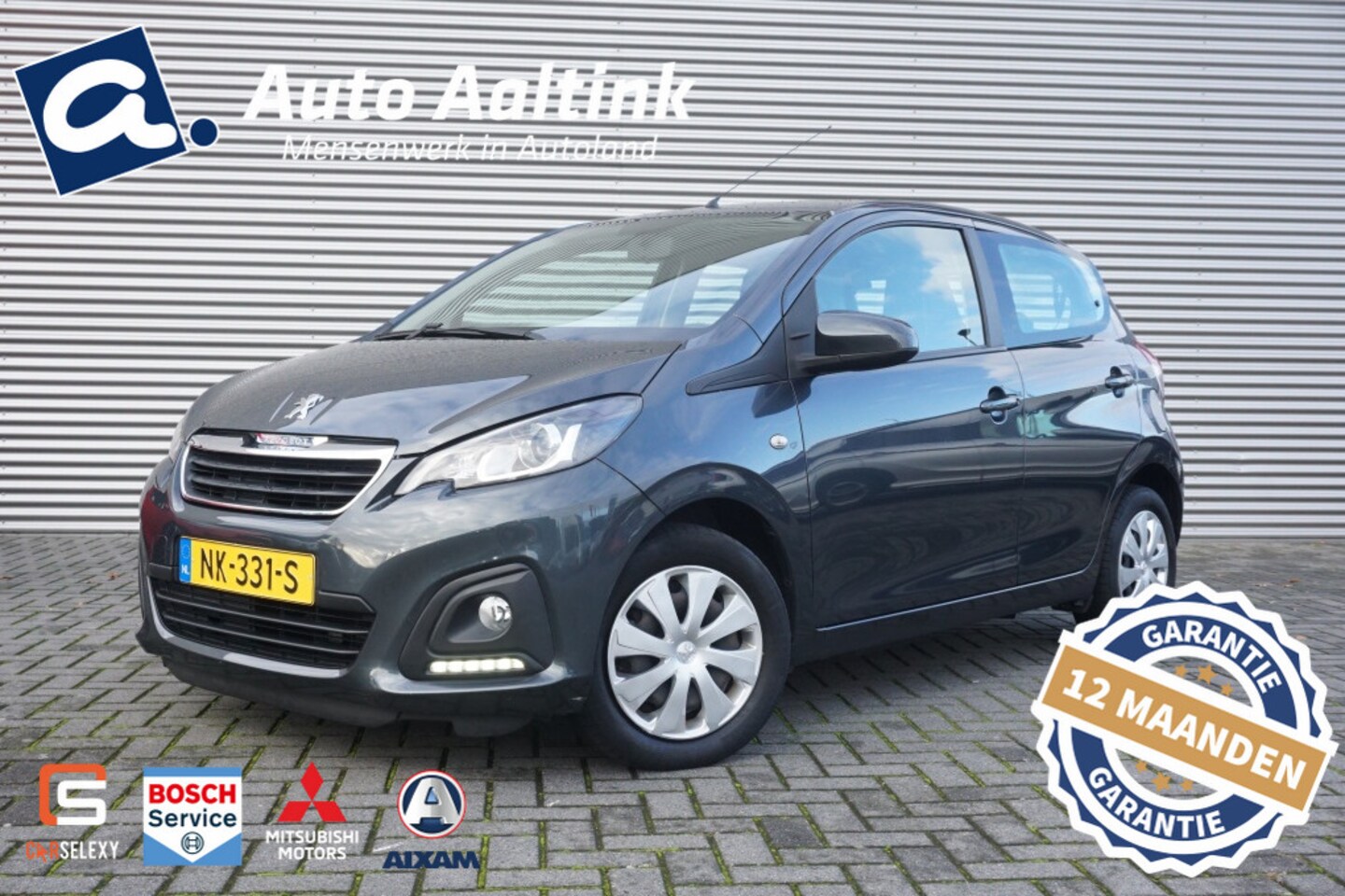 Peugeot 108 - 69PK Blue Lion 5-DRS. AIRCO | BLUETOOTH | RADIO | ORG. NL! - AutoWereld.nl