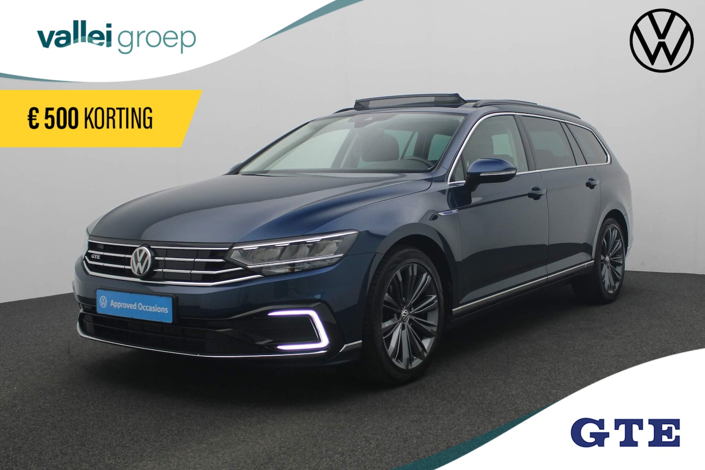 Volkswagen Passat Variant - 1.4 TSI 218PK DSG PHEV GTE Business | Pano | Adaptief onderstel | Navi Discover Pro | ACC - AutoWereld.nl