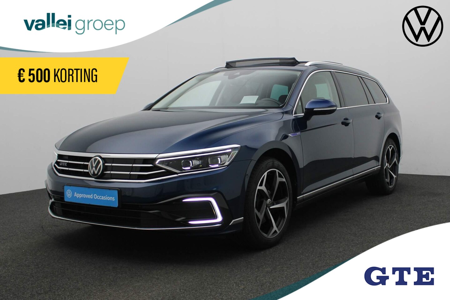 Volkswagen Passat Variant - 1.4 TSI 218PK DSG PHEV GTE Business | Pano | Leder | 360 Camera Adaptief onderstel | Geheu - AutoWereld.nl