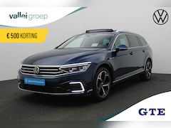 Volkswagen Passat Variant - 1.4 TSI 218PK DSG PHEV GTE Business | Pano | Leder | 360 Camera Adaptief onderstel | Geheu