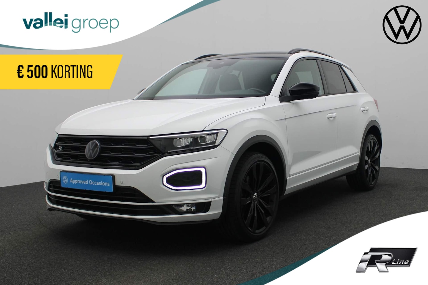 Volkswagen T-Roc - 1.5 TSI 150PK DSG Sport Business R / R-Line | Camera | Stoelverwarming | Apple Carplay / A - AutoWereld.nl