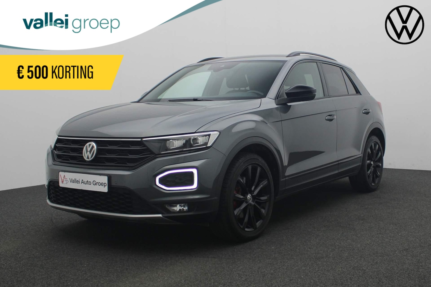 Volkswagen T-Roc - 1.5 TSI 150PK DSG Sport Black Style | Navi | Full LED | 18 inch | Camera | ACC | Apple Car - AutoWereld.nl